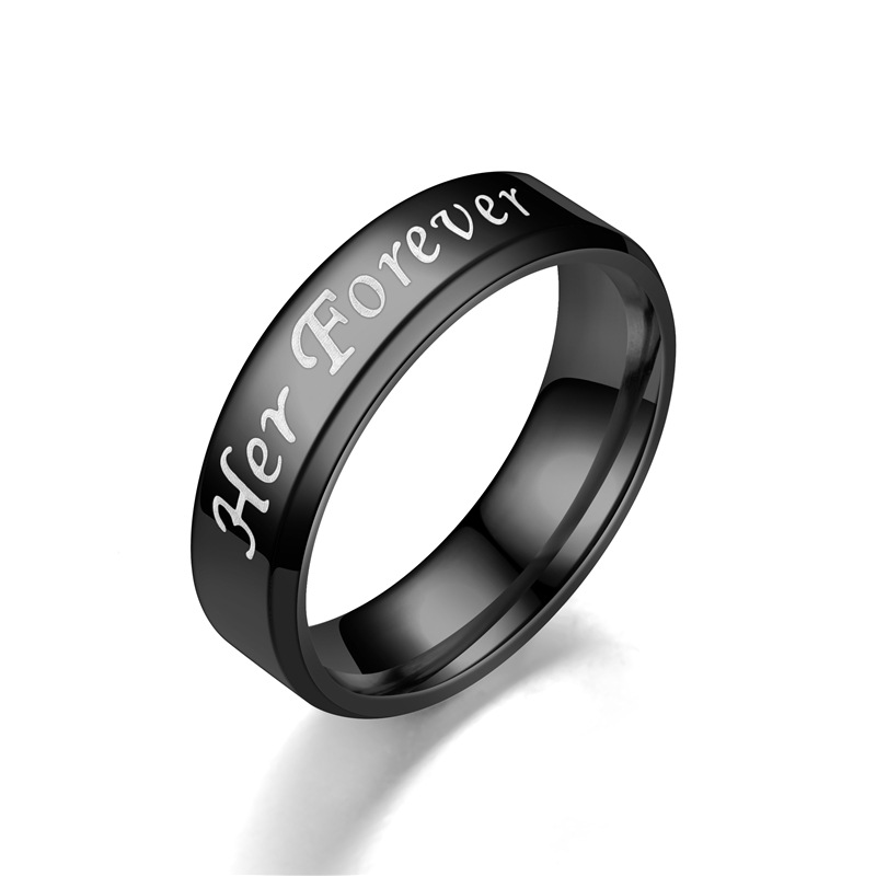 Couple Pair Ring His Always Her Forever Ring